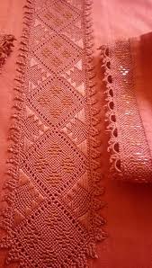 موديلات الراندة اللون في اللون أجمل الأشكال لعيونكم randa embroidery designs cross stitch embroidery moroccan caftan