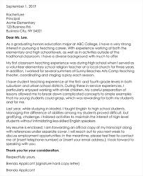 How do you write a cover letter for teaching? Teacher Cover Letter 12 Best Sample Letters Examples