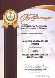 39 bahagian dakwah, jabatan agama islam negeri perak. Setinggi Tinggi Tahniah Yab Jabatan Agama Islam Perak Facebook