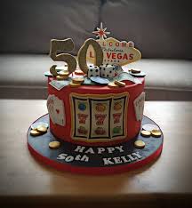 Unforgettable cakes for las vegas events. Bakealous Vegas Themed 50th Birthday Cake In A Red Facebook