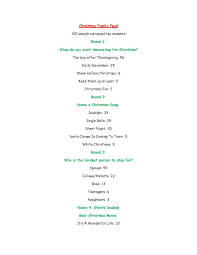 The questions do not have the exact factual answers and hence the team. Family Feud Questions For Kids Familyscopes