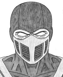 Sub Zero Drawing Drawings Sub Zero Mortal Kombat Mortal Kombat