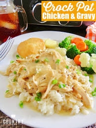 Crock Pot Chicken Gravy Recipe Crockpot Dishes Recipes Crock Pot Cooking