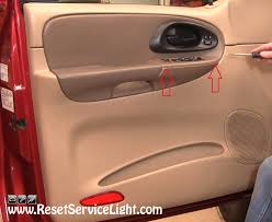 This is a how to unlock 2010 chevrolet impala with no keys when you are locked out . How To Remove The Front Door Panel On Chevy Trailblazer 2002 2009 Reset Service Light Reset Oil Life Maintenance Light Reset