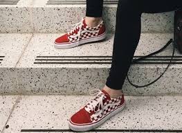 Red Checkered Vans Red Checkered Vans Red Vans Outfit Checkered Vans Outfit