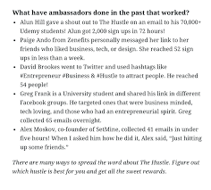 Thank you for your interest in becoming an ieee brand ambassador. How The Hustles Brand Ambassador Program Attracted 300k Email Subscribers