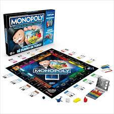 El juego de mesa monopoly super electronic banking está equipado con un banco electrónico con una monopoly voice banking: Juego Monopoly Super Banco Electronico Hasbro Original Mercado Libre