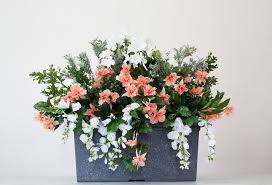 Recycling is one of the easiest and economical way of beautifying your outdoor steps. Diy Outdoor Planters Outdoor Artificial Plants Uv Protected Artificial Flowers Afloral Com