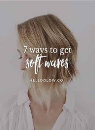 Using the straighteners gives it enough oomph to get me through another day, so i'll probably wash it tomorrow afternoon. 7 Ways To Get Soft Waves Even For Short Hair Hello Glow