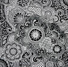 Black And White Henna Design Henna Design Zentangle Art Mandala Art Doodle Patterns