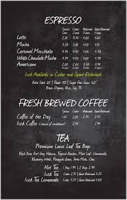 Price List Ideas Coffee Shop Menu Coffee Menu Design Coffee Shop