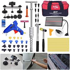 Bbkang dent puller is the perfect and best tool for complete diy process dent repair and best for the peoples with the professional auto repair shops. Fly5d 71pcs Auto Body Car Dent Removal Kit Dent Puller Tools Set Pdr Tools Body Repair Tools Automotive I2iconsultants Com