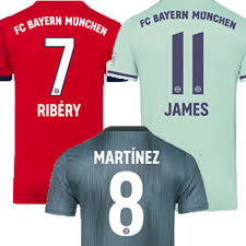 2019 Bayern Munich Soccer Jersey Kids Kits Polyester Clothes 5 Hummels 7 Ribery 8 Martinez 10 Robben 11 James Football Shirts Uniform 2019 From