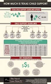 Texas Child Support Guidelines Update Child Support Child Support Laws Child Support Payments