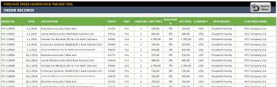 Which is the correct form ea or ec? Excel Purchase Order Template Ready To Download Po Generator