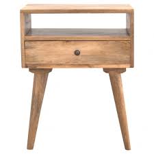 Complete your bedroom with nightstands and bedside tables that offer a convenient perch for a lamp, alarm clock and reading material. Wexler Bedside Table With Open Shelf