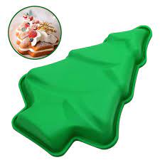 Nice 3 hole diy christmas trees cake molds fondant Silicone Cake Mould Cute Shape Of Mold Christmas Tree Cake Mould For Pie Jelly Muffin Bread Bakeware Baking Pan Mould Silicone Mould Silicone Cakemould Mould Aliexpress