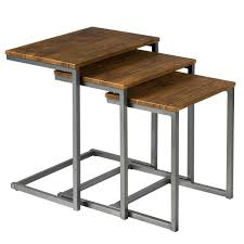 3 Pices Multifunctional Coffee End Table Set 49 95 Free Shipping The Sofa Side Tables Are In C Shap Living Room Table Sets End Table Sets Solid Coffee Table