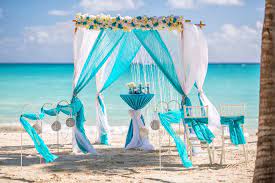 Ocean Blue And White Beach Wedding Teal Beach Wedding Teal Beach Wedding Ideas Beach Wedding Turquoise