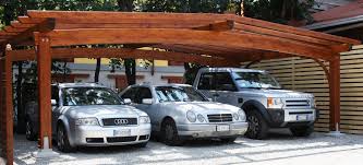 Carport Arco Copertura Per 3 Auto Particolare Posa In Opera Tettoia Auto Legno