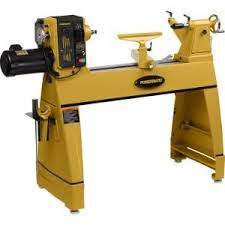 Powermatic 220 Volt 2hp 1ph Lathe With Risers 1353001 The Home Depot Wood Turning Wood Lathe Lathe Projects
