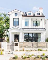 Pin By Hadley Court Interior Design On Home White Farmhouse Exterior White Exterior Paint House Exterior