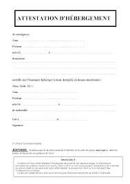 L'hébergement à titre gratuit peut prendre fin à tout moment et n'est pas concerné par la trêve hivernale. Exemple Attestation D Hebergement Attestation Modele Attestation Attestation Hebergement