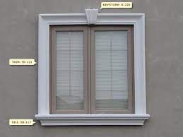Start by setting the 1x6 on top of the side casings and marking it at the outside edge of each casing. Modern Stone Window Frame Design Novocom Top