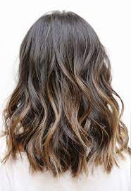 Medium Brown Wavy Hair Hair Styles Hair Lengths Balayage Hair