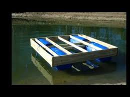 8 x 12 floating boat dock with blue plastic 55 gallon drums find this pin and more on camping by jeff tags:55 gallon barrel projects,55 gallon drum projects, 55 gallon steel drum bbq grill,55 gallon barrel. Floating Dock In Progress Floating Dock House Boat Boat Dock