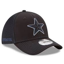 All Black Dallas Cowboys Hat New Era Dallas Cowboys Black Shock Stitch Neo 39thirty Flex Hat Dallas Cowboys Hats Dallas Cowboys New Era