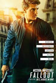 Impossible film series, written and directed by christopher mcquarrie (mission: Filmplakat Mission Impossible Fallout 2018 Plakat 6 Von 11 Filmposter Archiv