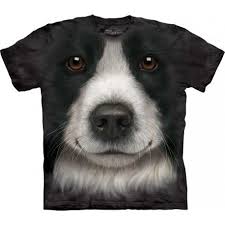 The Mountain T Shirts Pets Border Collie Face Clothingmonster Com Animal Tshirt Dog Face Dog Tshirt