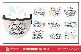 Download Christmas Mask Design Bundle Graphic By Duka Creative Fabrica Yellowimages Mockups