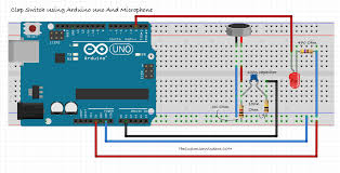 Clap Switch Using Arduino Uno And Microphone Microphone Arduino Customized Windows