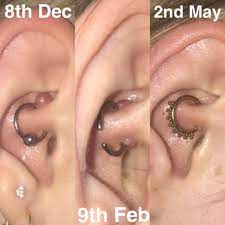 This Is Your Sign Not To Give Up On Your Irritated Piercings The Difference A Few Months Can Make Piercing