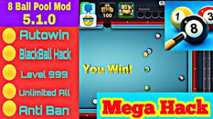 It can be said that 8 ball pool is the first to secure a publisher's revenue. 8 Ball Pool Mod Apk Mod Menu 5 1 0 Autowin Blackball Hack Level 999 More Youtube