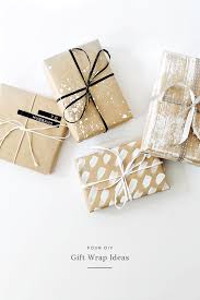 Four Diy Gift Wrap Ideas Almost Makes Perfect Creative Diy Gifts Gift Wrapping Christmas Wrapping Diy