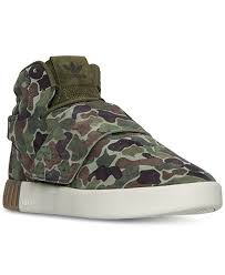 Adidas Originals Men S Tubular Invader Strap Fashion Sneaker Olive Cargo Mustang Brown Chalk Casual Sneakers Sneakers Men Fashion Sneakers Fashion