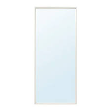 Nissedal Mirror White 25 5 8x59 Ikea In 2020 Ikea Mirror Home Gym Mirrors Gym Mirrors