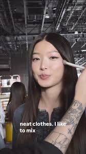 KATSEYE members. Gap girls. , @katseyeworld talks denim, cultural style,  and mall memories., Explore the campaign at link in bio., #BetterinDenim