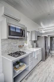 Fox By Modern Tiny Living Tiny Living Tiny House Kitchen Kitchen Remodel Countertops Tiny House Interior Design
