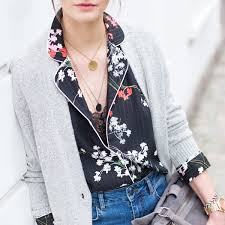 Des manches longues boutonnées aux poignets. 11 Idees De Chemise Pyjama Chemise Pyjama Pyjama Mode