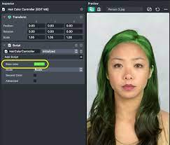 Hair Color Lens Studio By Snap Inc