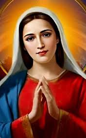 Mother Mary, teach me to pray and live a filial relationship with God, to  let God carry out his will in my life, because He is a Father who always  loves and