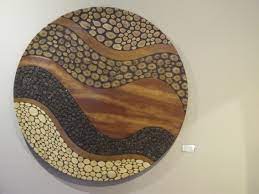Latitudinally 30 22 To 30 30s Wood Art Wood Art Wood Mosaic Tile Wood Slice Art