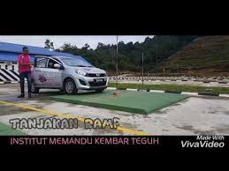 Akan tetapi, terdapat beberapa perkara yang perlu diambil perhatian untuk memastikan kereta auto anda terjaga rapi. Institut Memandu Kembar Teguh Kereta Auto Da Tanjakan Ramp Youtube