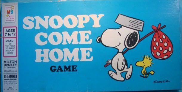 Snoopy Come Home | Board Game | BoardGameGeek