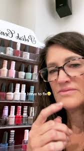 I just had to! Who gets me?!!😬. #organize #colorcoding #issues  #nailsaloncomedy