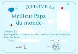 Personnalisez et imprimez gratuitement des faux diplômes humoristiques à offrir à votre famille, vos amis. Montage Photo Diplome Du Meilleur Papa Pixiz